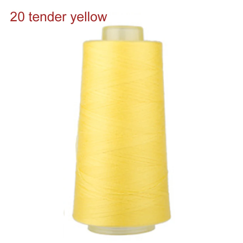 

1 Roll Spool 3000 Yards Length Sewing Thread 40S/2 Polyester Thread Sewing Machine Embroidery thread Shirt Dress Supplies
