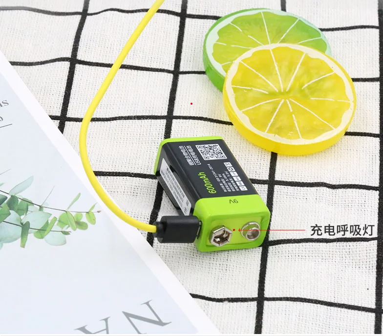 ZNTER S19 9V 600mAh не 400mah USB аккумуляторная батарея Lipo RC для микрофона камера Drone