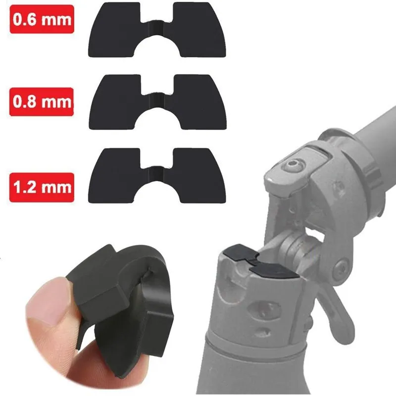 Scooter Vibration Damper For Xiaomi M365 3pcs/set Electric Shock Damping Pad 0.6mm 0.8mm 1.2mm Kit |