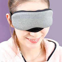 heated eye mask temperature control heat steam cotton hot compress tired massage mask usb pads night dry warming mask eye o8r9