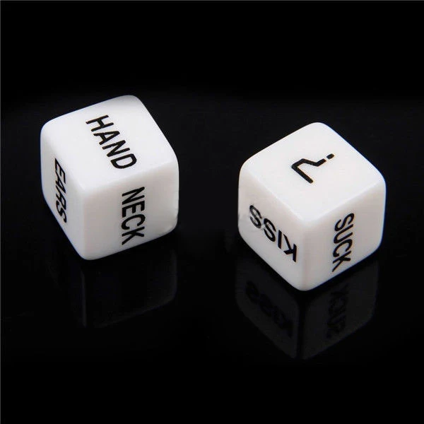 Набор 2 взрослых секс/Любовь игра в кости вечерние день Святого Валентина Подарок