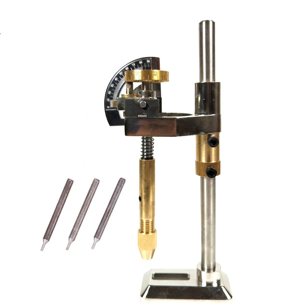 

Lapidary Machine Gem Faceting Machine Lapidaire Stone Angle milling Polishing Machine with dops 96 64 32scale