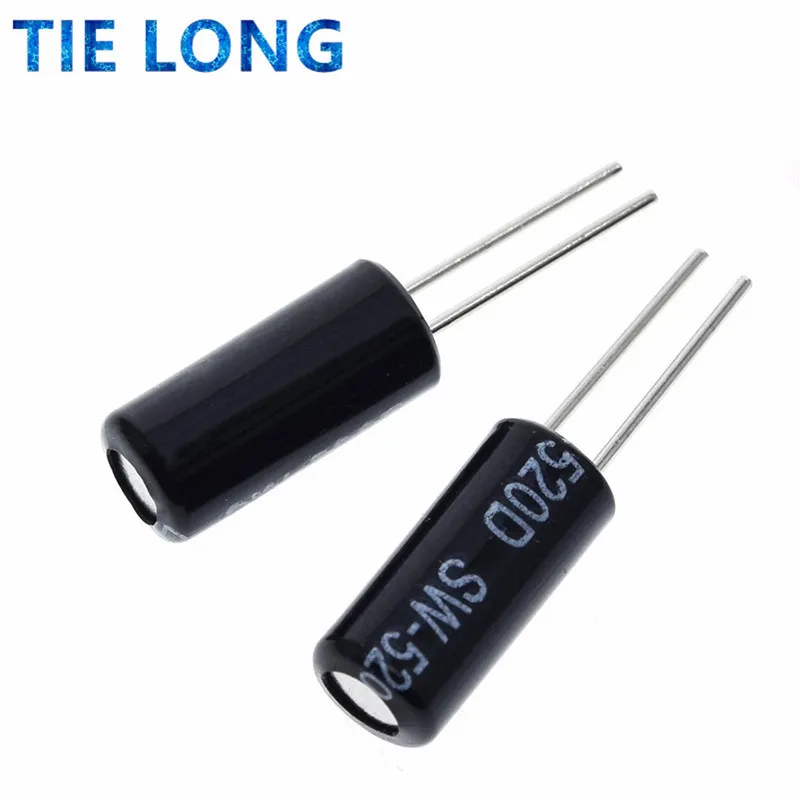 

100PCS SW-520D SW520D Vibration Sensor Metal Ball Tilt Shaking Switch