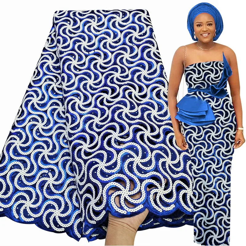 Цена Африканская кружевная ткань Bestway ручной работы, 5 ярдов, высокое качество, блестки, нигерийская Свадебная кружевная ткань Asoebi, роскошные тка... Скидка Африканская кружевная ткань Bestway ручной работы, 5 ярдов, высокое качество, блестки, нигерийская Свадебная кружевная ткань Asoebi, роскошные тка...