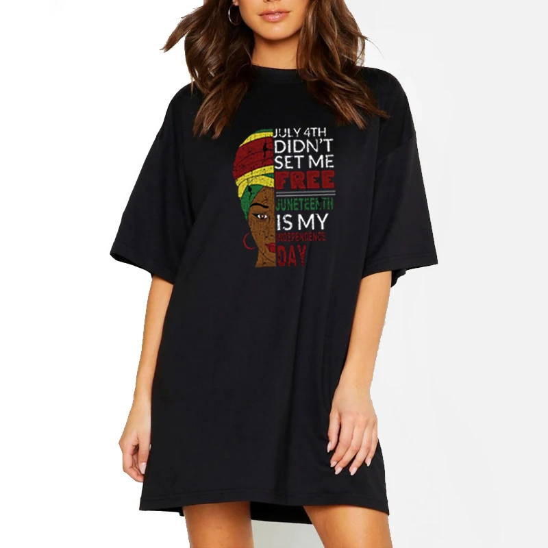 

Summer T-Shirt Dress Plus Size Short Sleeve Women Vintage Print Letter Harajuku Casual Loose Femme Mini Oversize Dresses Vestido