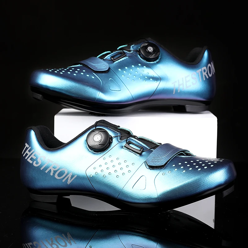 

Cycling Sneaker Mtb Cycling Shoes Flat Road Footwear Men's Bicycle Sport Cleat Shoes Mountain Bike Triathlon Spd Self-Locking 47
