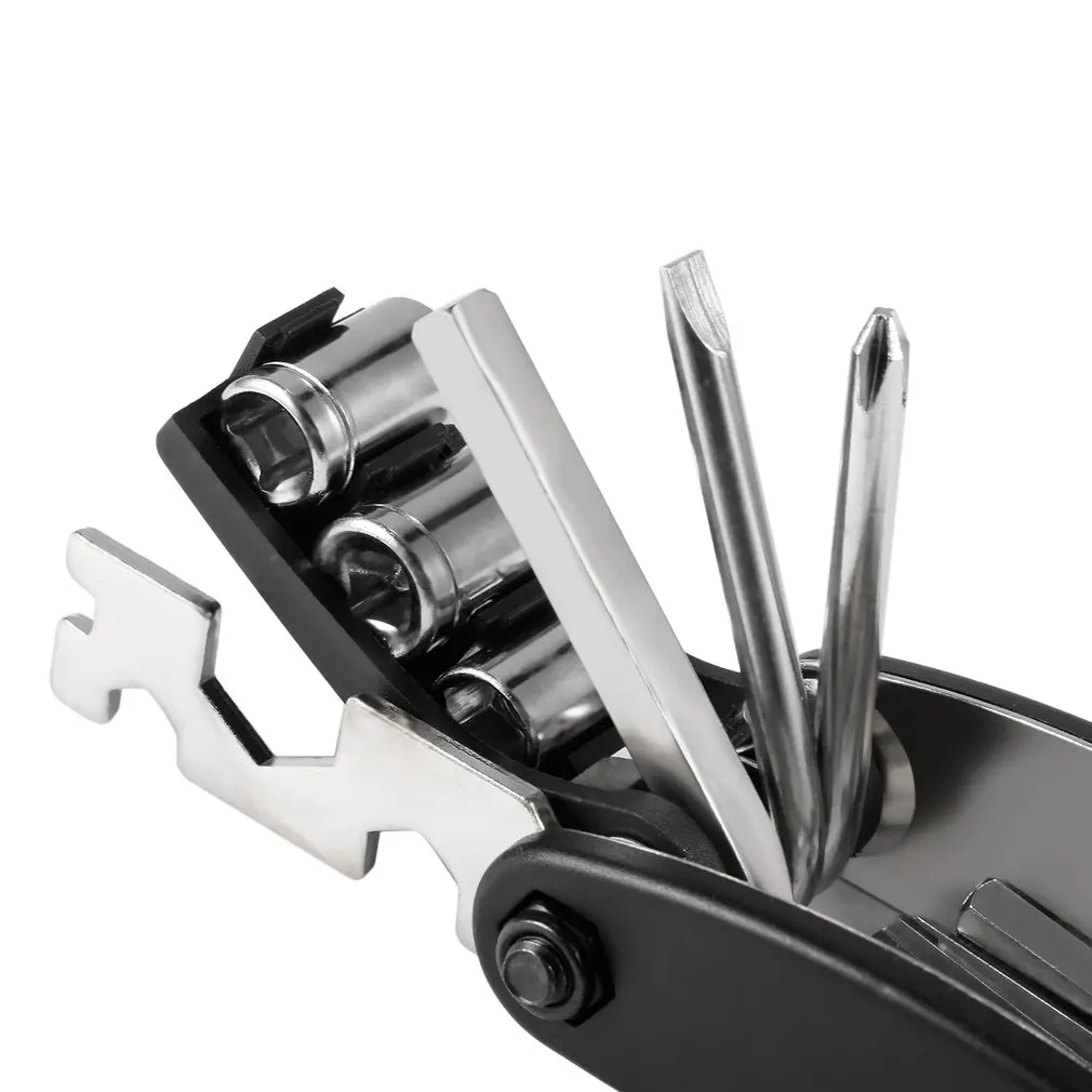 

Bike 16 in 1 Multi-function Cycling Steel Tools Repair Kits Set
