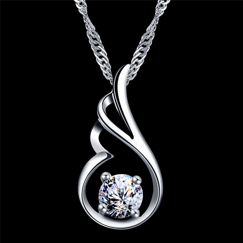 2019 новый хит продаж изысканный Ангел крылья пара ожерелье AAA кубический цирконий