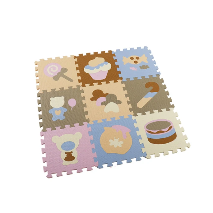 9 шт. Детские EVA пены игровые маты для головоломки детские коврики игрушки ковер