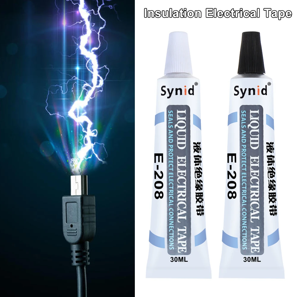 1 унция трубка жидкая изоляция электрическая паста водонепроницаемый анти-УФ