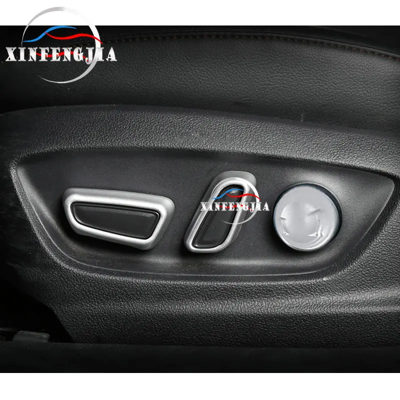 

For Toyota Camry 18-19 6* Silvery Seat Adjust Switch Button Decorate Cover Trim
