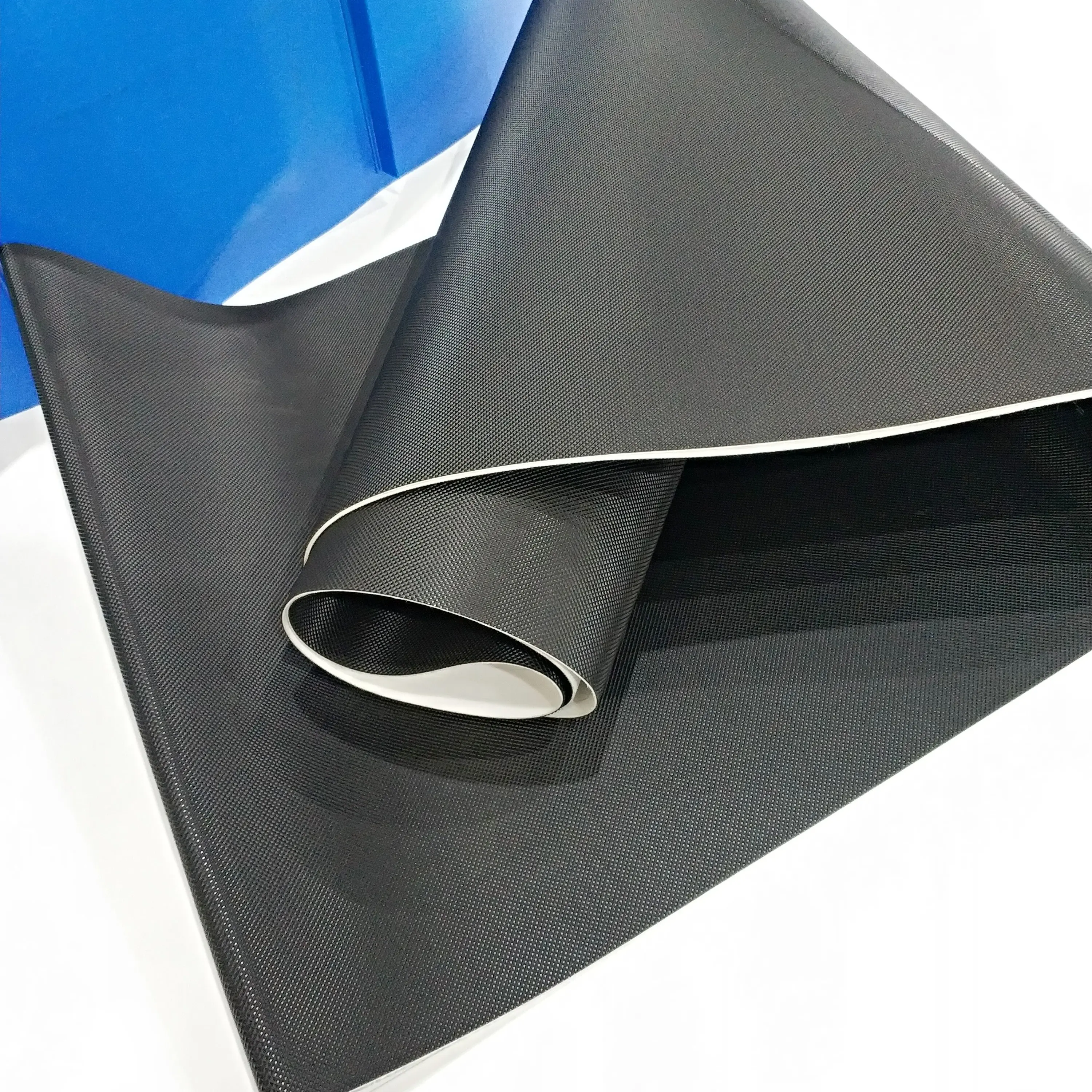 Изготовленный На Заказ термостойкий черный цвет ПВХ беговая дорожка резиновый