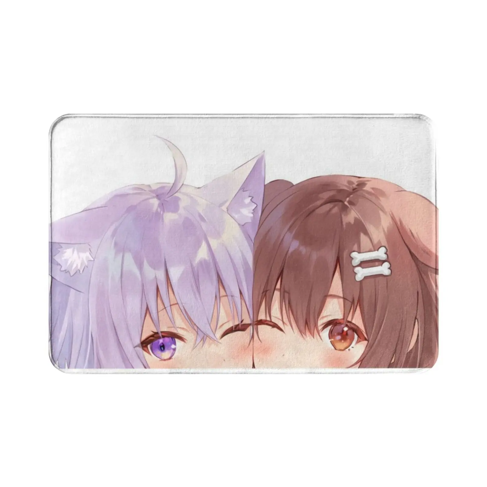 Коврик Okakoro Peeker ( Okayu Korone )-коврик Hololive коврик мягкий Inugami Nekomata