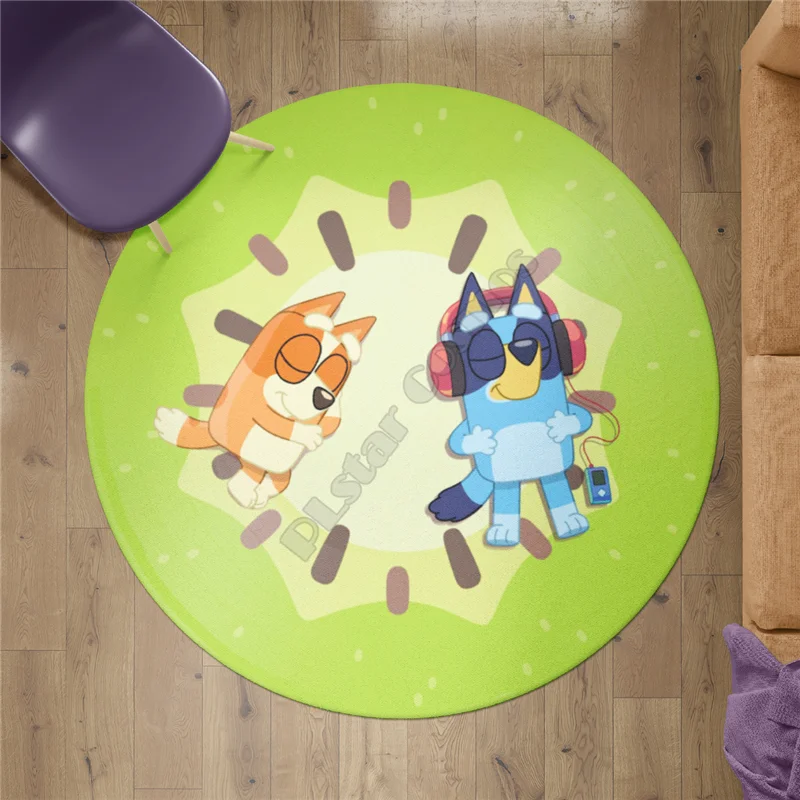 

Fruit Kiwi Funny Cartoon Round Rug Shape Floor Mat 3D Printed Rug Non-slip Mat Dining Living Room Soft Bedroom Carpet