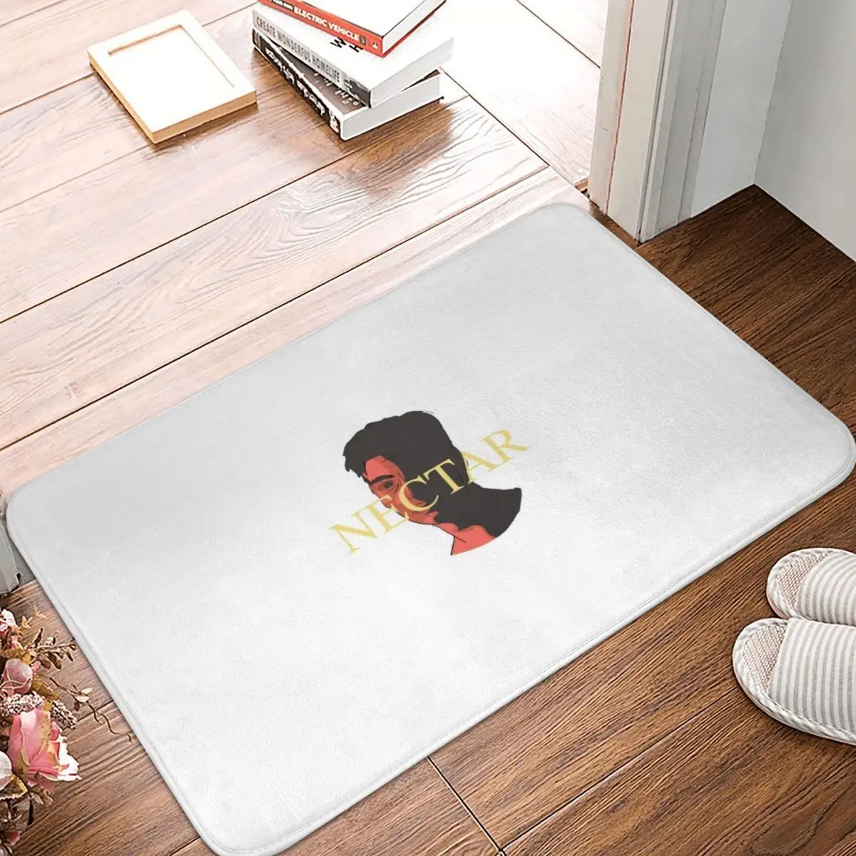 

Joji- Nectar Doormat Carpet Mat Rug Polyester PVC Anti-slip Floor Decor Bath Bathroom Kitchen Bedroom 40x60