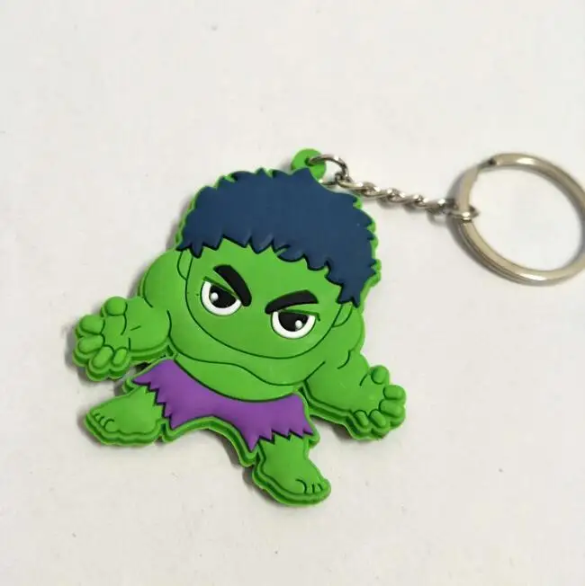 Темно-синий Dragon Ball Z Son Goku, супер ПВХ детали, рисунок, милый кулон, украшение, унисекс, сумка, цепочка, подвески, брелок для ключей - Цвет: Темно-синий