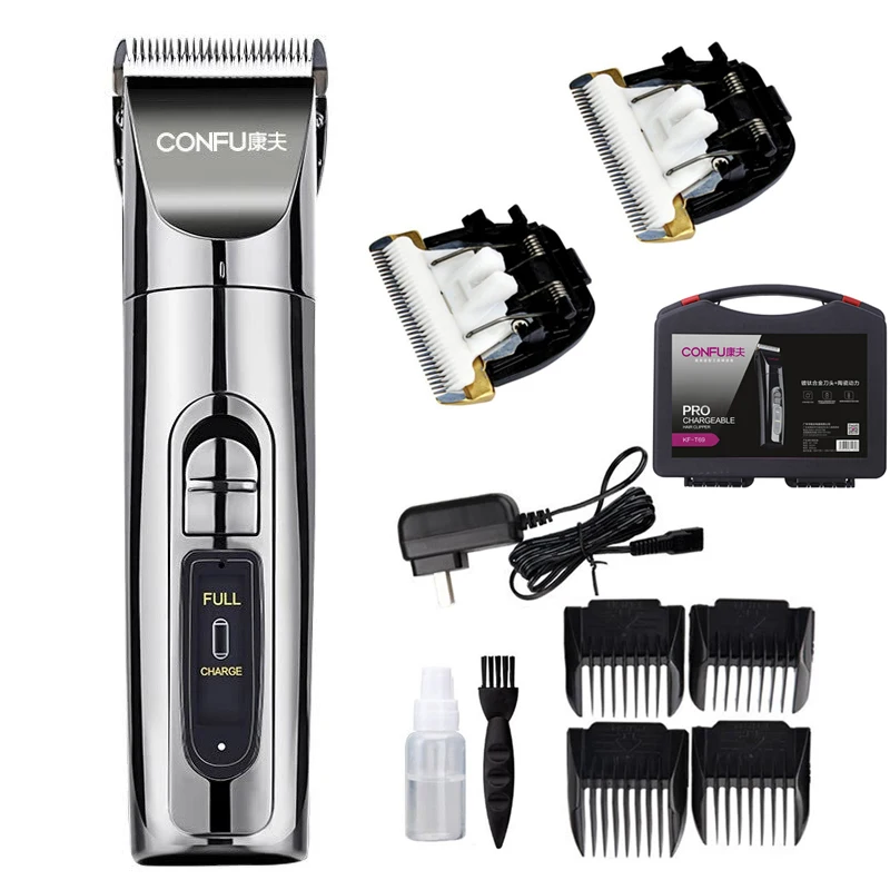 Профессиональный электрический триммер для волос T69 перезаряжаемая машинка