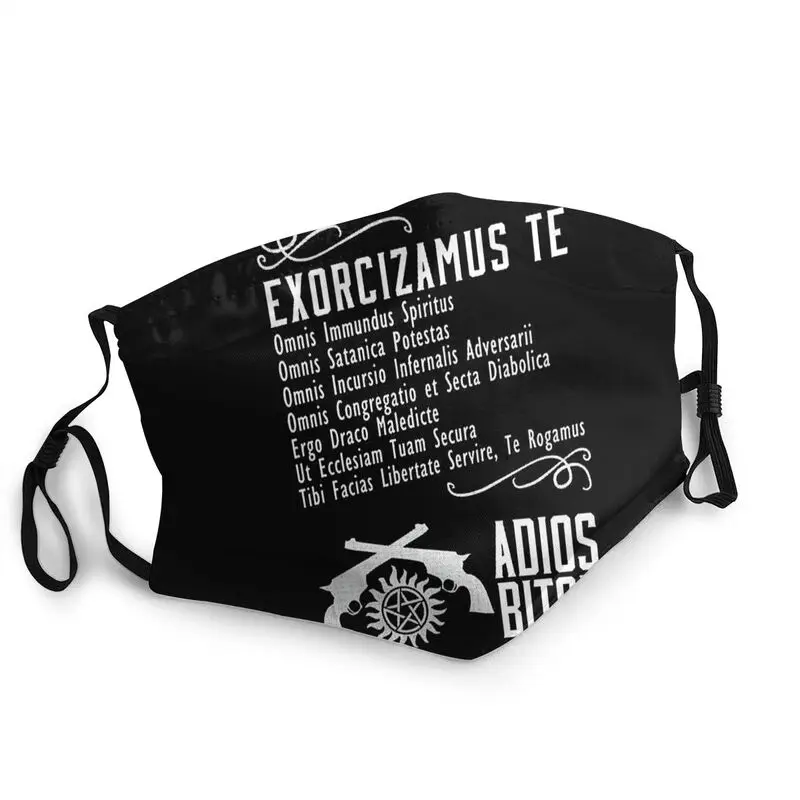 

Supernatural Mask Dustproof Reusable TV Show Face Mask Protection Cover Unisex Respirator Mouth-Muffle