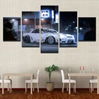 5 панелей с автоматическим настенным фото, современные фотообои, фотография, украшение для дома, модульная рамка для гостиной