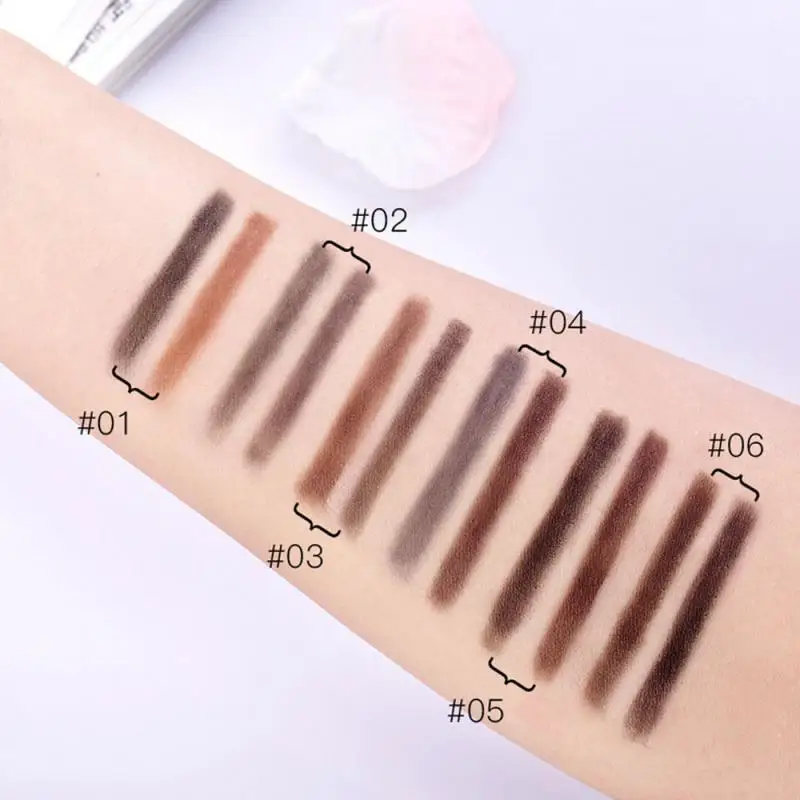 2 Colors Eyebrow Powder Makeup Palette Waterproof Shade for Enhancer Cosmetic Brush Mirror Box Make Up Set TSLM1 | Красота и здоровье