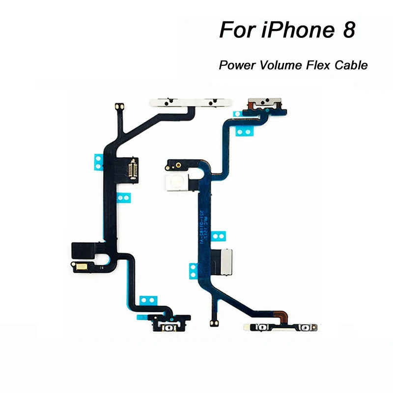 Высококачественный гибкий кабель кнопки громкости для iPhone 6 6Plus 6SPlus 7 Plus 8 кнопка
