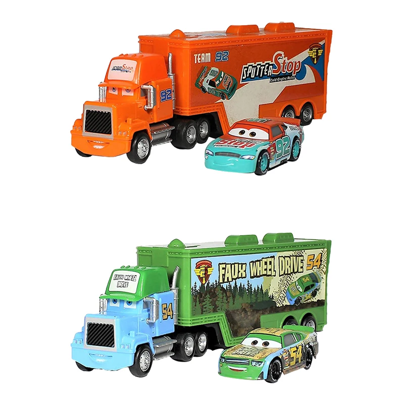 Disney Pixar Тачки 2 3 игрушки Молния Маккуин Джексон шторм Mack Uncle Truck 1:55 литой модельный