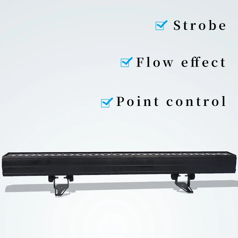 4 шт./лот 18x12 Вт RGBW в 1 светодиодный настенный светильник DMX512 наружный прожектор