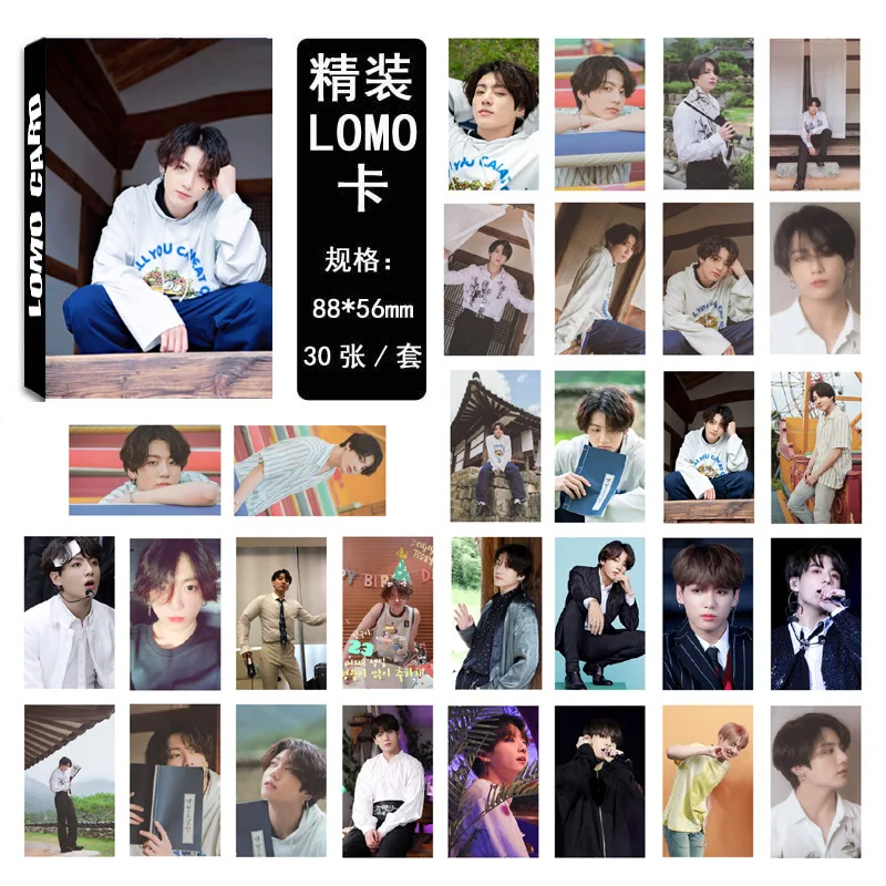 30 шт./компл. Kpop Bangtan Boys летний альбом Фотокарта хорошее качество Bangtan Boys Photo Lomo Card Bangtanboys Новые поступления Kpop