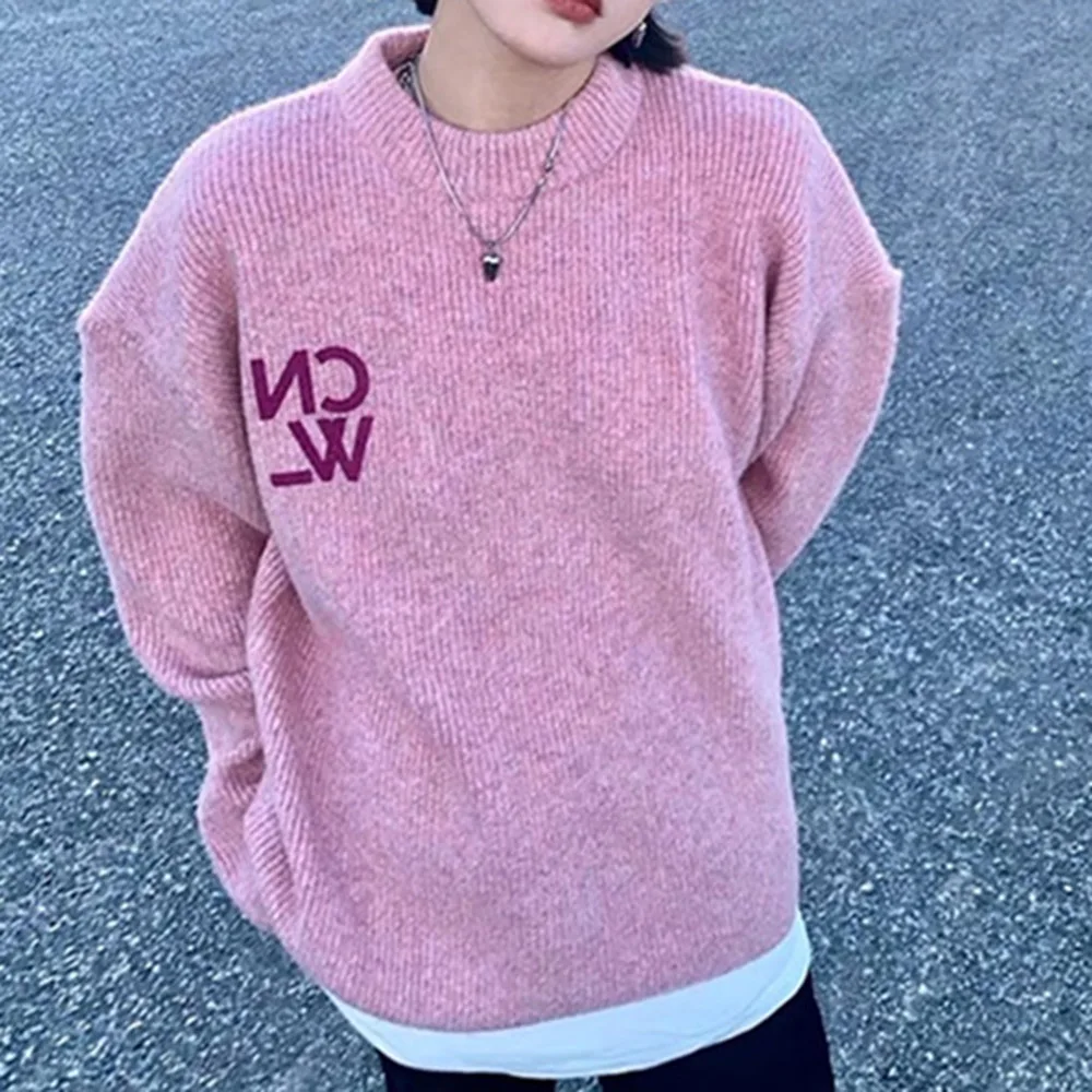 

Women's Sweater Oversize Pullovers Sweatshirt Fashion New Plain Female Winter 2021 Feminine Clothes For Teenagers Elegant Luxury