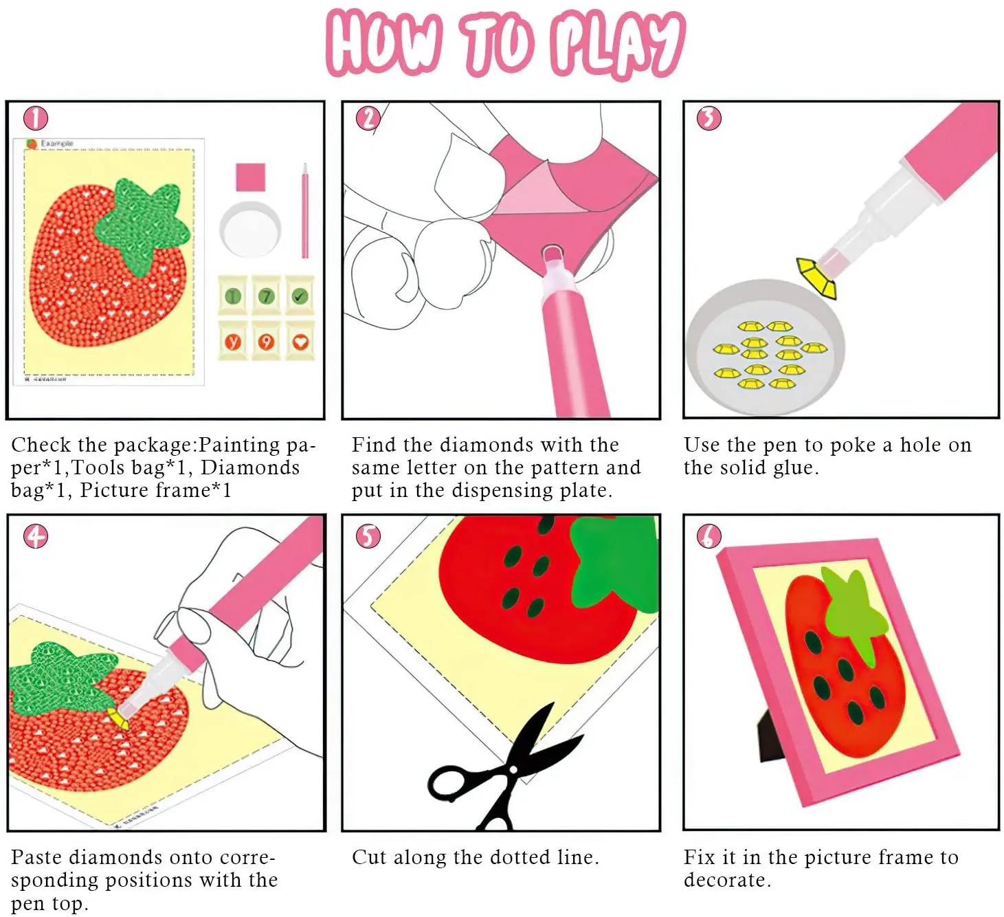 

Diamond Painting by Number Kits for Kids Deer Unicorn Owl Crystal Rhinestone Diamond Embroidery Paintings Pictures Arts Craft