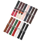 Ремешок из воловьей кожи для Samsung Galaxy 46 мм42 мм, женский браслет, кожаные браслеты для Huawei Watch GT, Correa de reloj 20 мм 22 мм