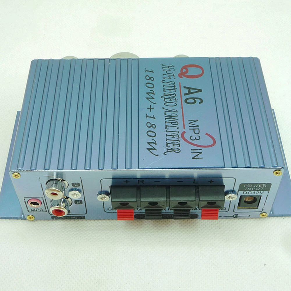 

QA6 power amplifier 12V small power amplifier computer / MP3 / MP4 power amplifier car power amplifier game machine power amplif
