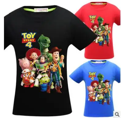 2019 модная футболка с забавным принтом для маленьких девочек История игрушек