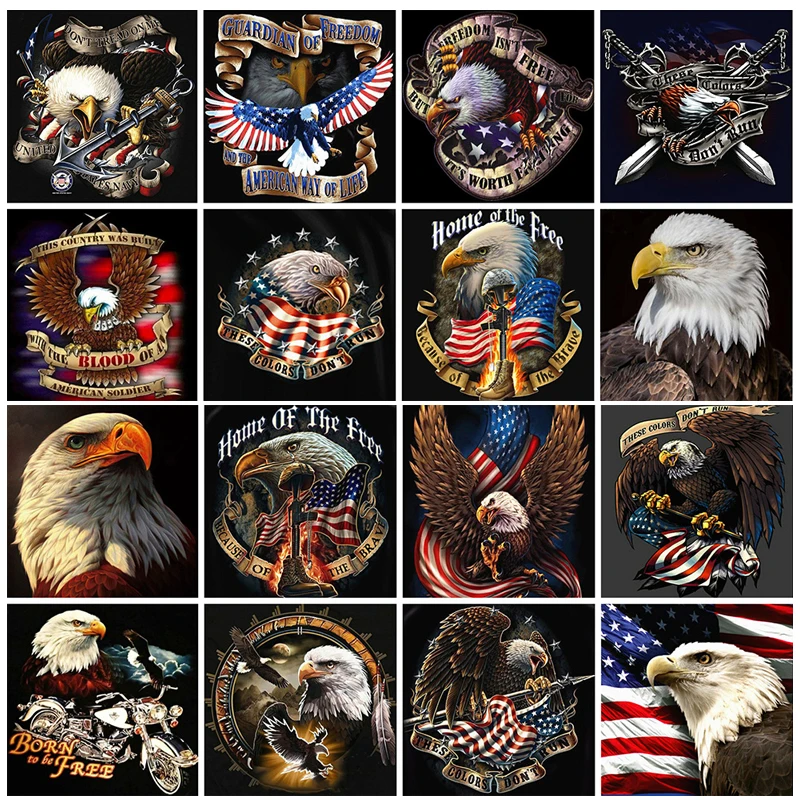 

Алмазная 5D картина «Орл» для творчества, вышивка с изображением животных, полная выкладка, мозаика из страз, домашний декор