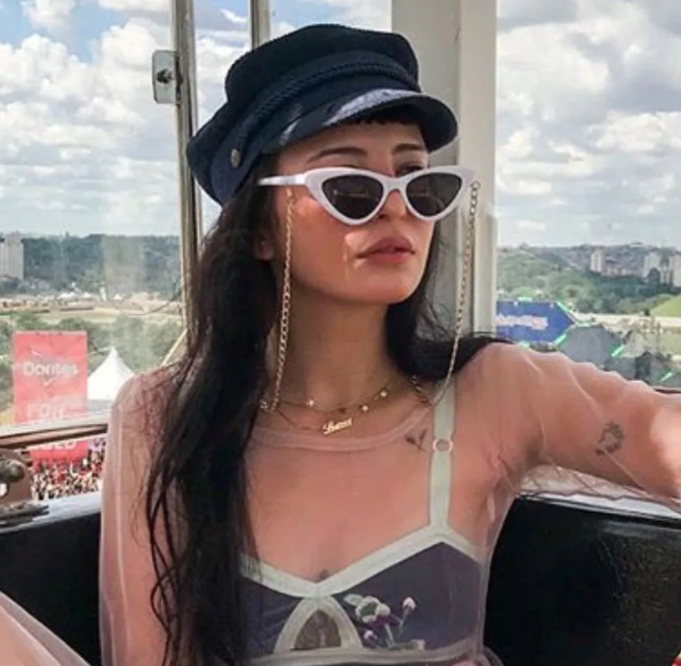Солнцезащитные очки с цепочкой, держатель для Женщин, Модные Винтажные Солнцезащитные очки с цепочкой на шею, мужские металлические очки на ремешке, Landyard cordon para gafas