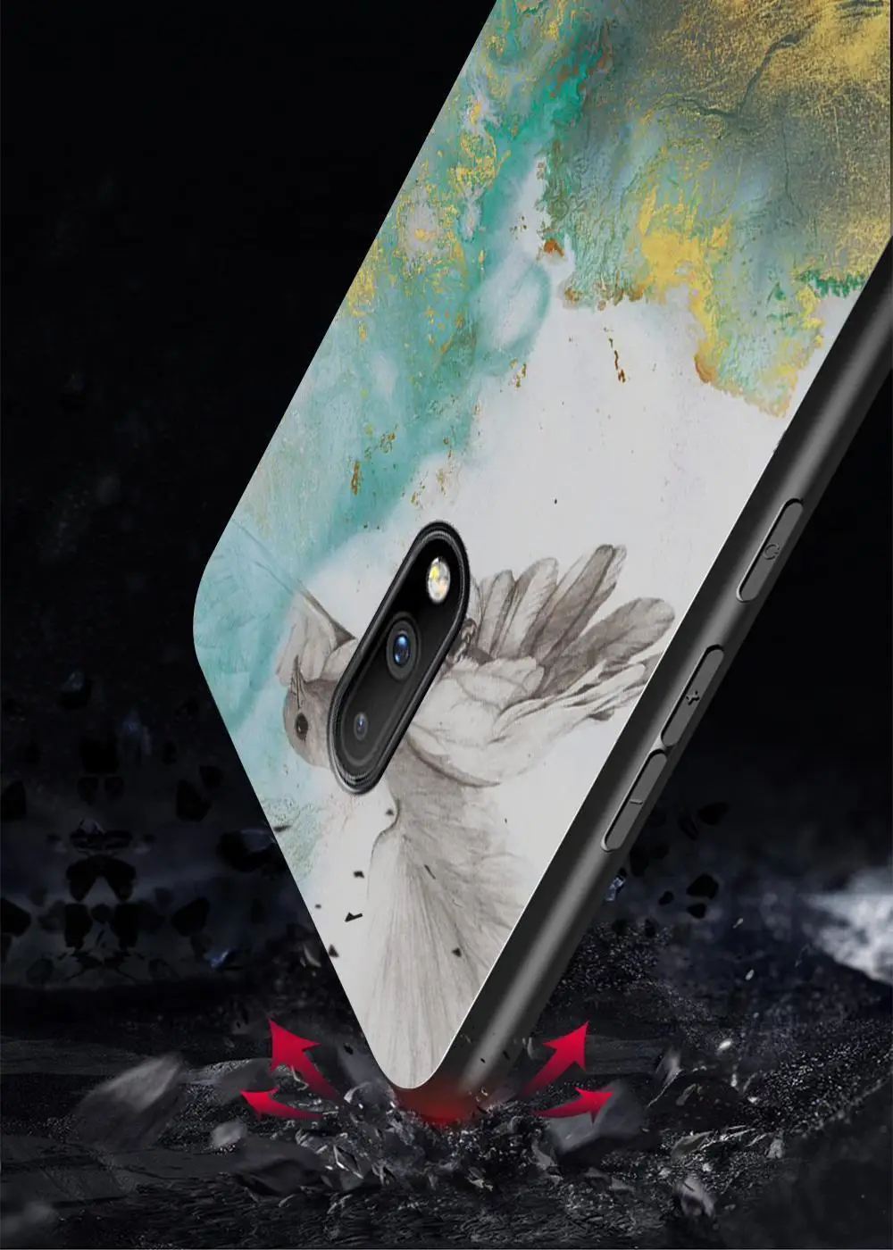 Роскошный Мраморный чехол из закаленного стекла для Oneplus 7TPro чехол для Oneplus 7T 7 Pro Ультратонкий чехол для One Plus 7 6 6T 5 5T 1+ 7 Чехол