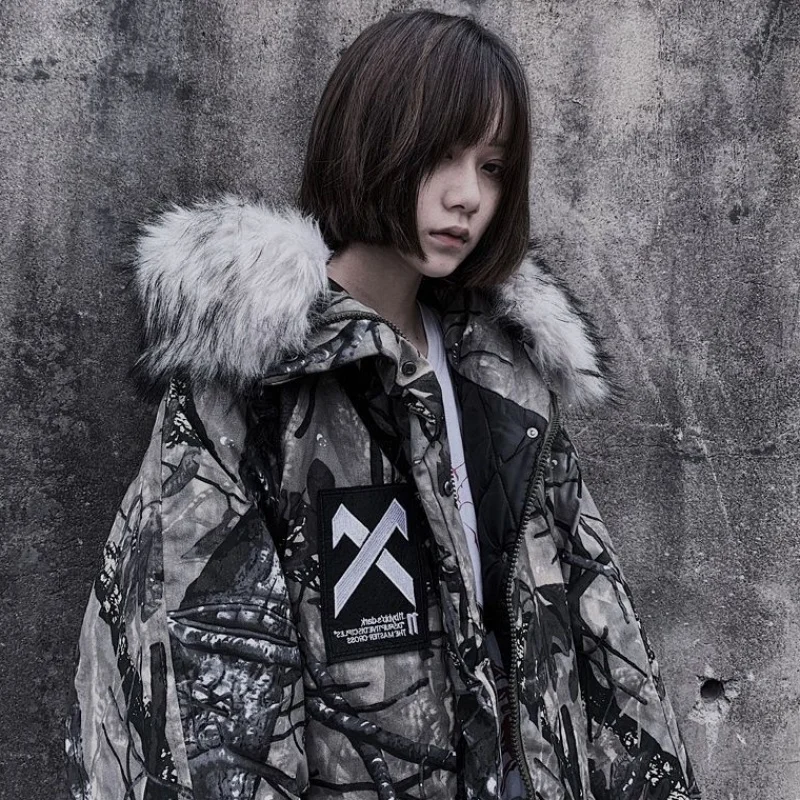 Timis Li ion аккумулятор парки Mujer Женская камуфляжная пуховая куртка женская теплая