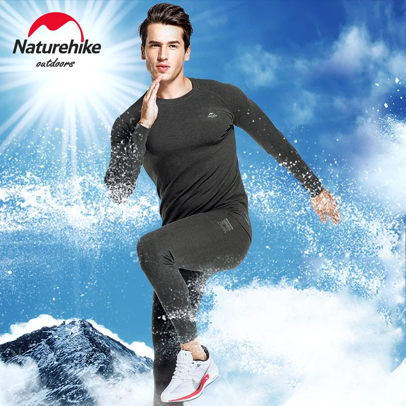 Naturehike теплое тепловое нижнее белье для мужчин и женщин самонагревающееся