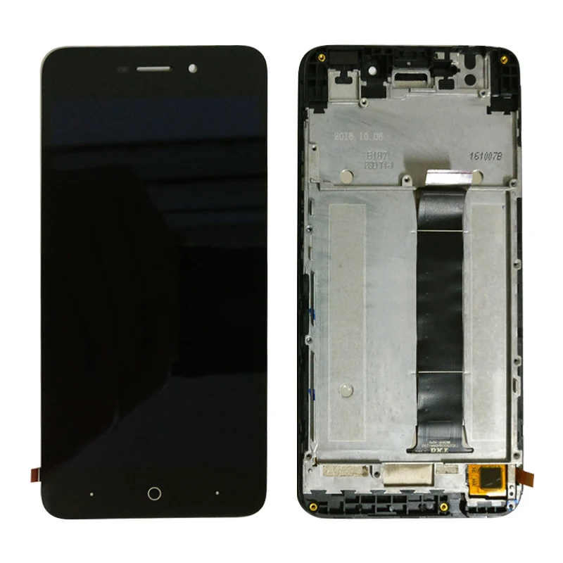 

AAA+ Quality 5.0" IPS LCD Display for ZTE Blade A601 BA601 LCD Display Touch Screen Digitizer Replacement Assembly with Frame