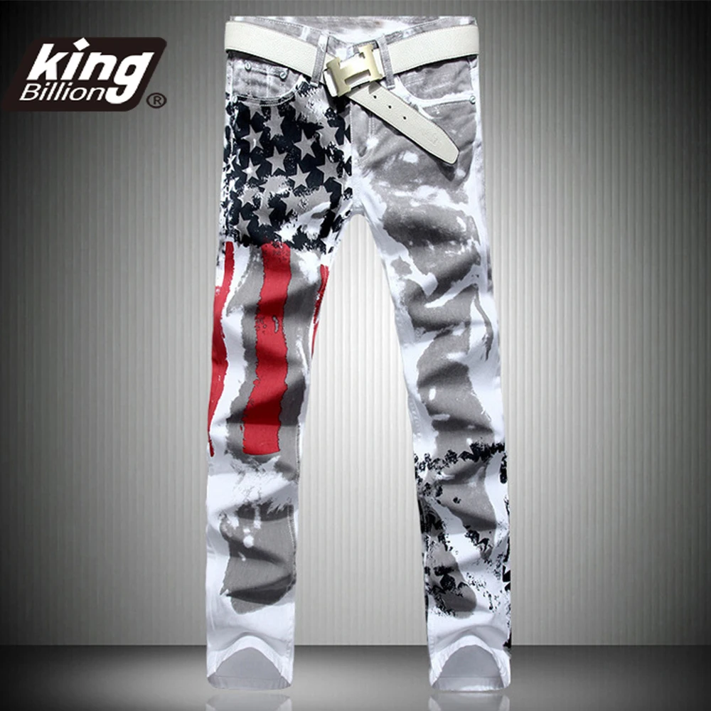 

Джинсы-карандаш KB мужские с вышивкой, узкие брюки из денима, повседневные тонкие классические штаны для молодых ковбоев, для бега