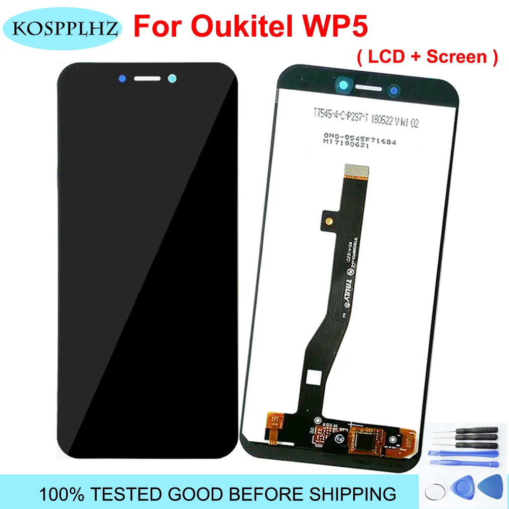 Дисплей KOSPPLHZ для Oukitel WP5 PRO ЖК-дисплей + кодирующий преобразователь сенсорного