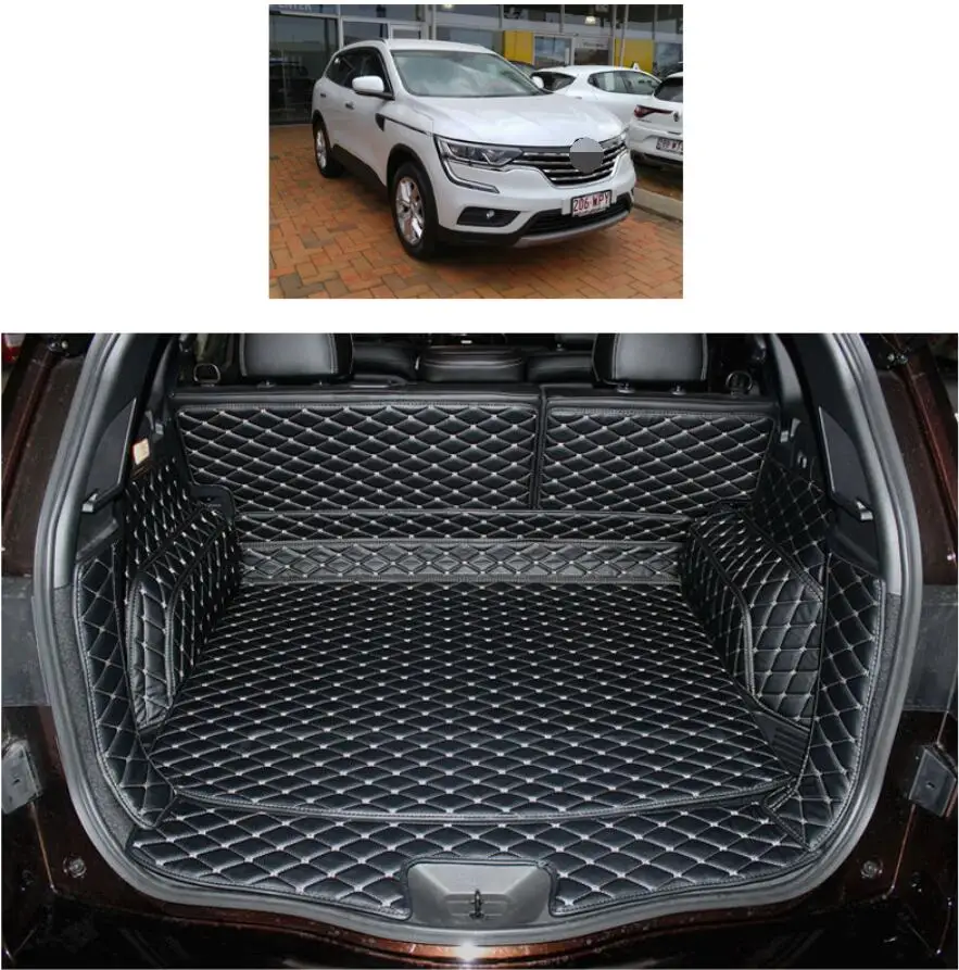 for renault koleos Samsung QM6 car trunk mat 2016 2017 2018 2019 2020 cargo liner luggage rug carpet accessories