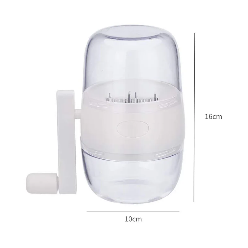 

99Nut Grinder Peanut Crusher Garlic Press Multifunctional Hand Shake Dry Fruits Gadget Manual Food Processor Kitchen Accessories