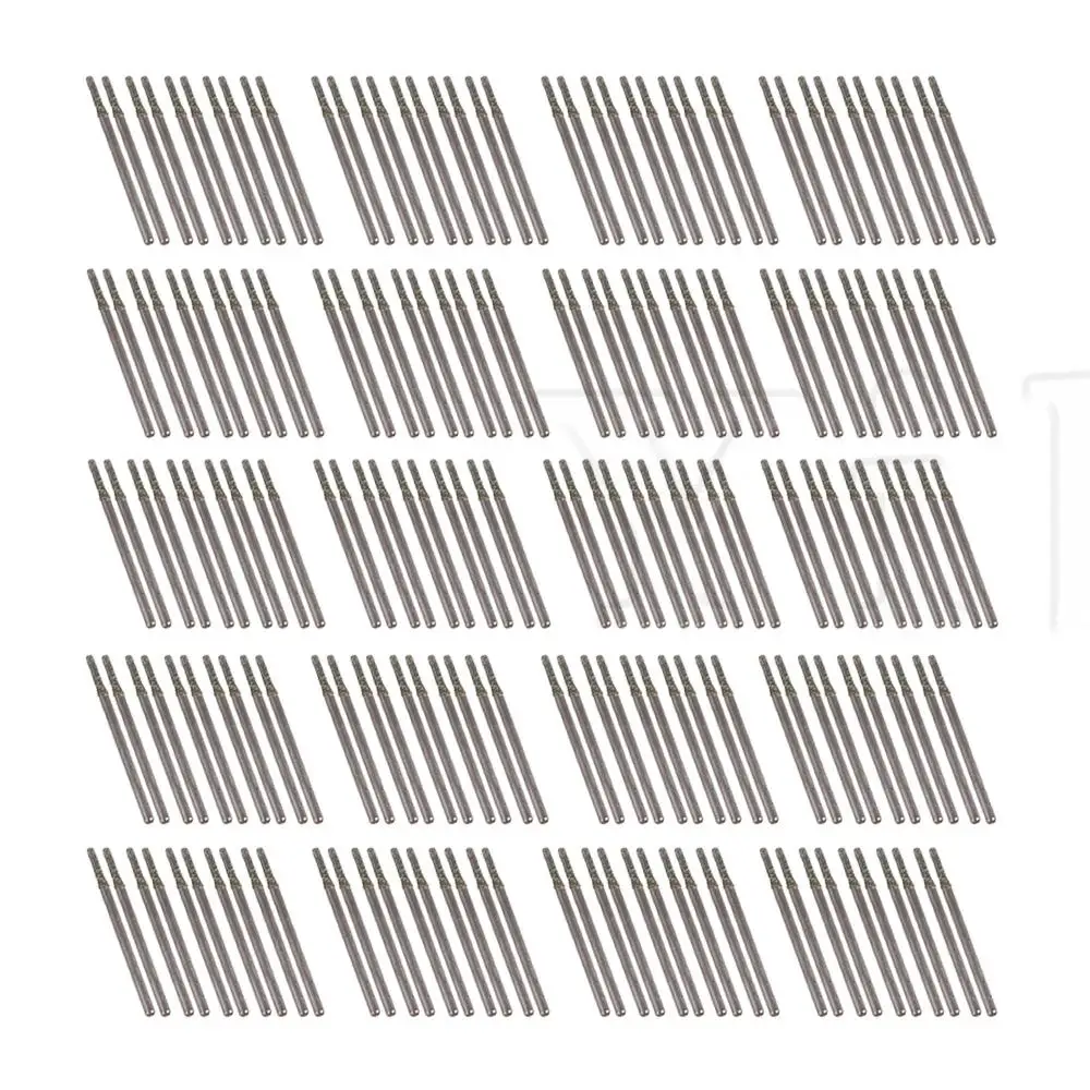 

200x Dia 2mm Silver Gemstones Diamond Burrs Glass Engraving Drill Bits