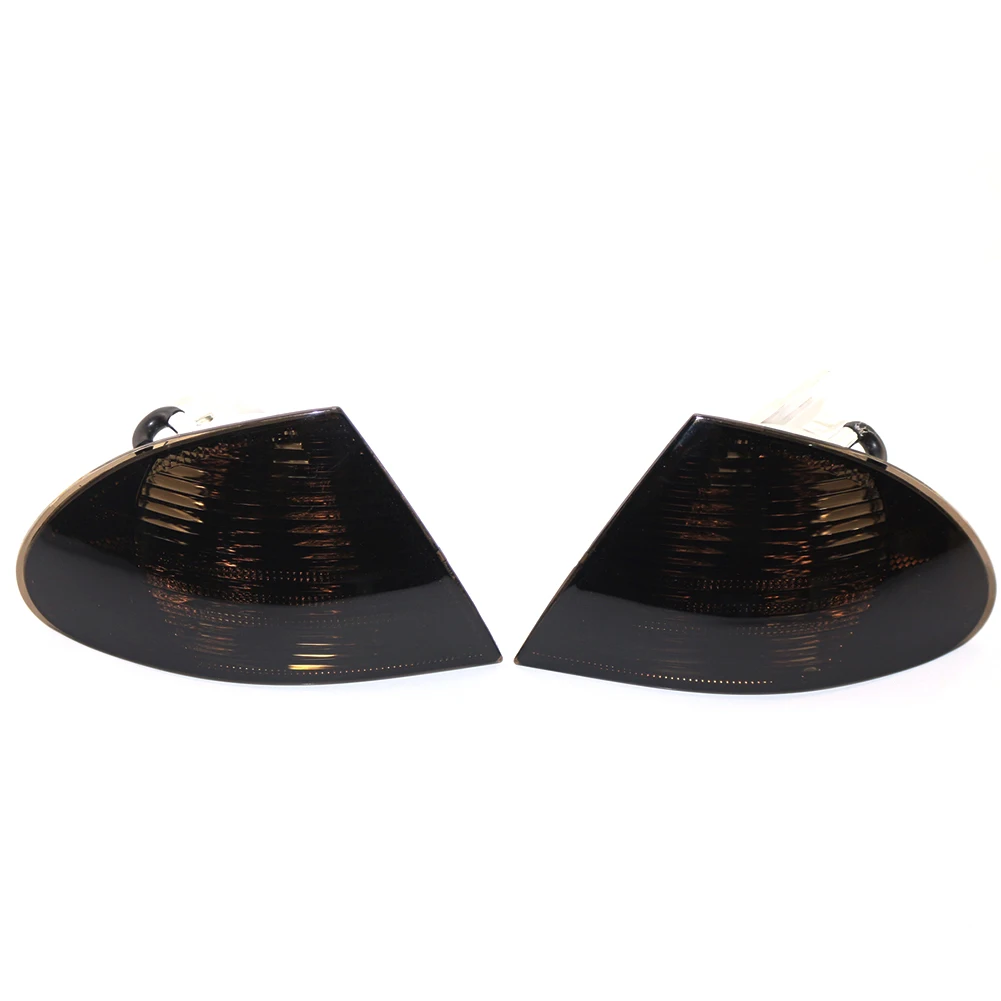 

Smoked Lens Corner Lights Turn Signals Car Styling Light Parking Lamps for BMW E46 3 Series Sedan 98-01 No Bulbs