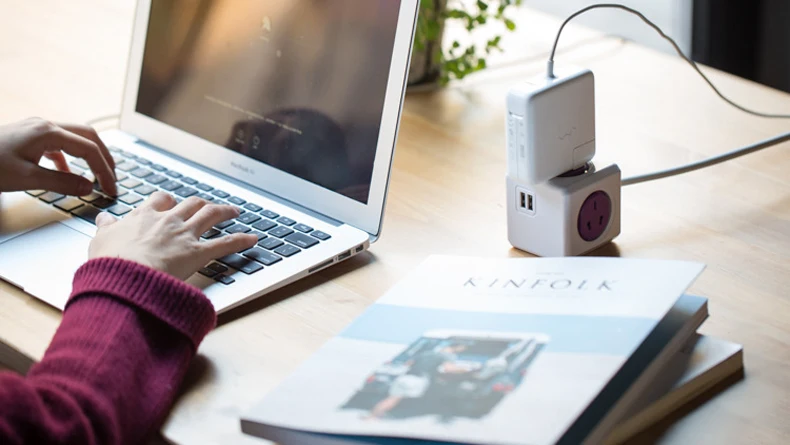 Allocacoc адаптер питания Мощность куб дорожный розетка с usb удлинитель электрический тройник розетка Переходник штекер Мощность полосы ЕС США CN 4 удлинитель с USB Порты для Австралия Новая Зеландия Japan10A 2500W