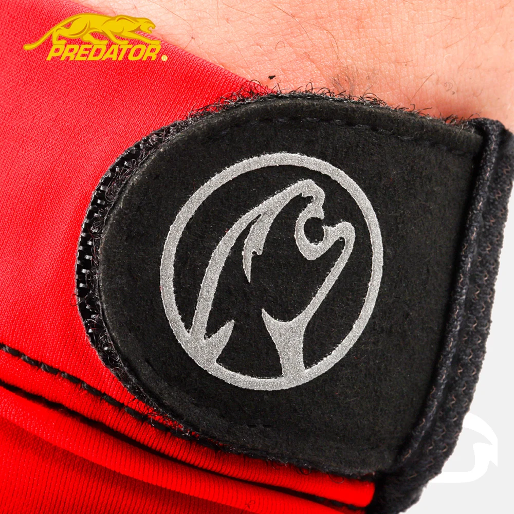 Оригинальные перчатки для бильярда 3142 бильярдного кия черные/красные прочные