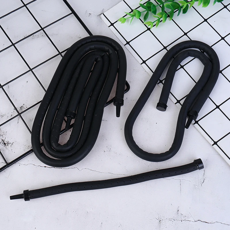 Черный аквариумный насос гидропонный кислородный диффузор трубка воздушный