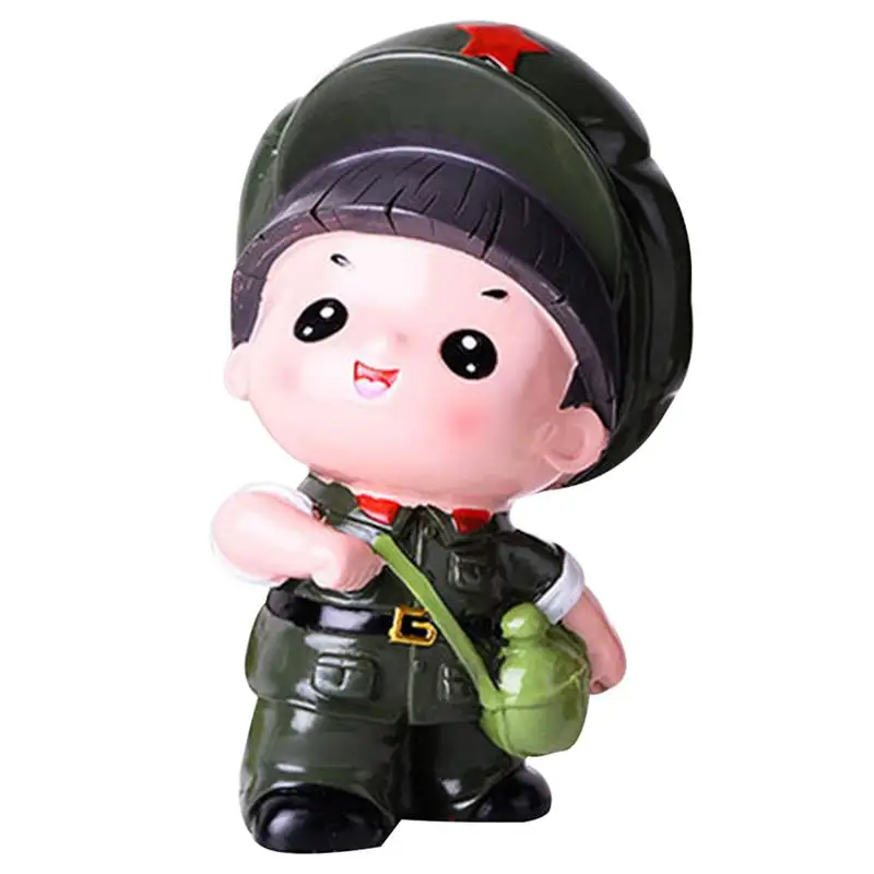 Милая кукольная Копилка из смолы для мальчиков банка денег креативный контейнер