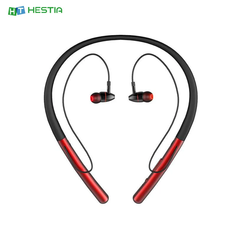 

M390 Bluetooth 5.0 in-ear sports bluetooth headset collar Headphone Running Sports Bluetooth Earphone Volume Control Hanging